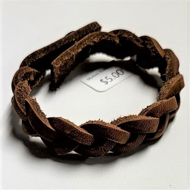 Leather Mystery Bracelet - NEW LOWER PRICE!