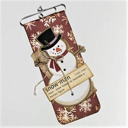 Christmas Junk Journaling Ephemera, Paperclip Banner