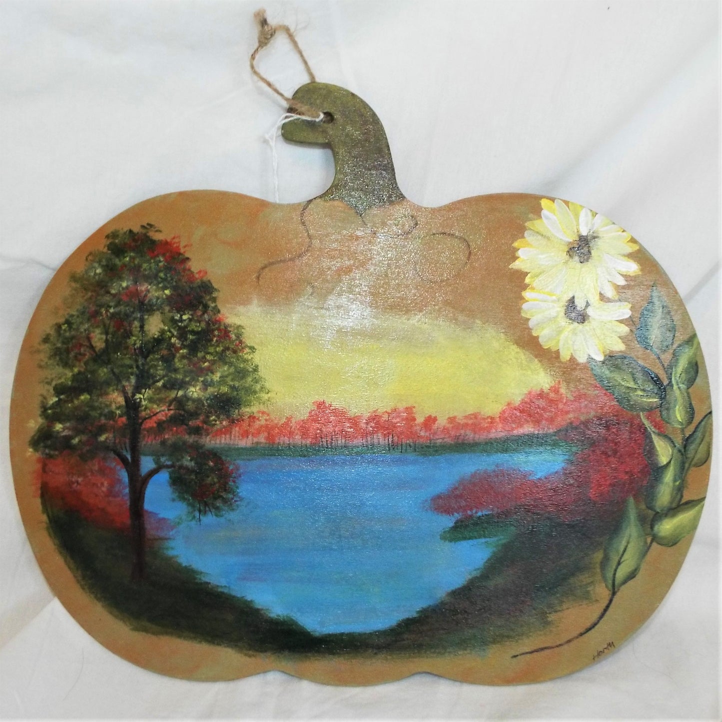 Handpainted Pumpkin Decor - NEW LOWER PRICE!