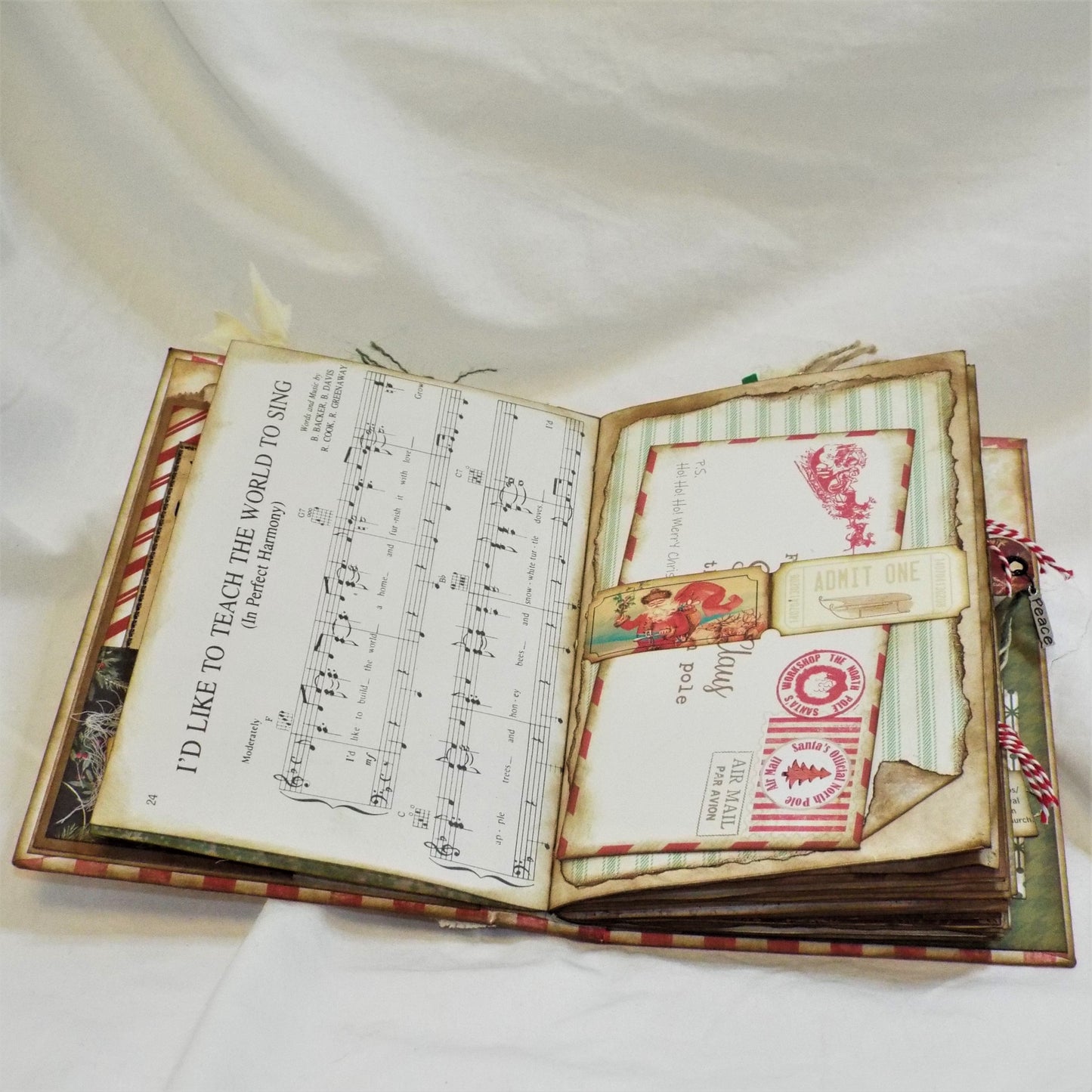 Christmas Junk Journal, completed