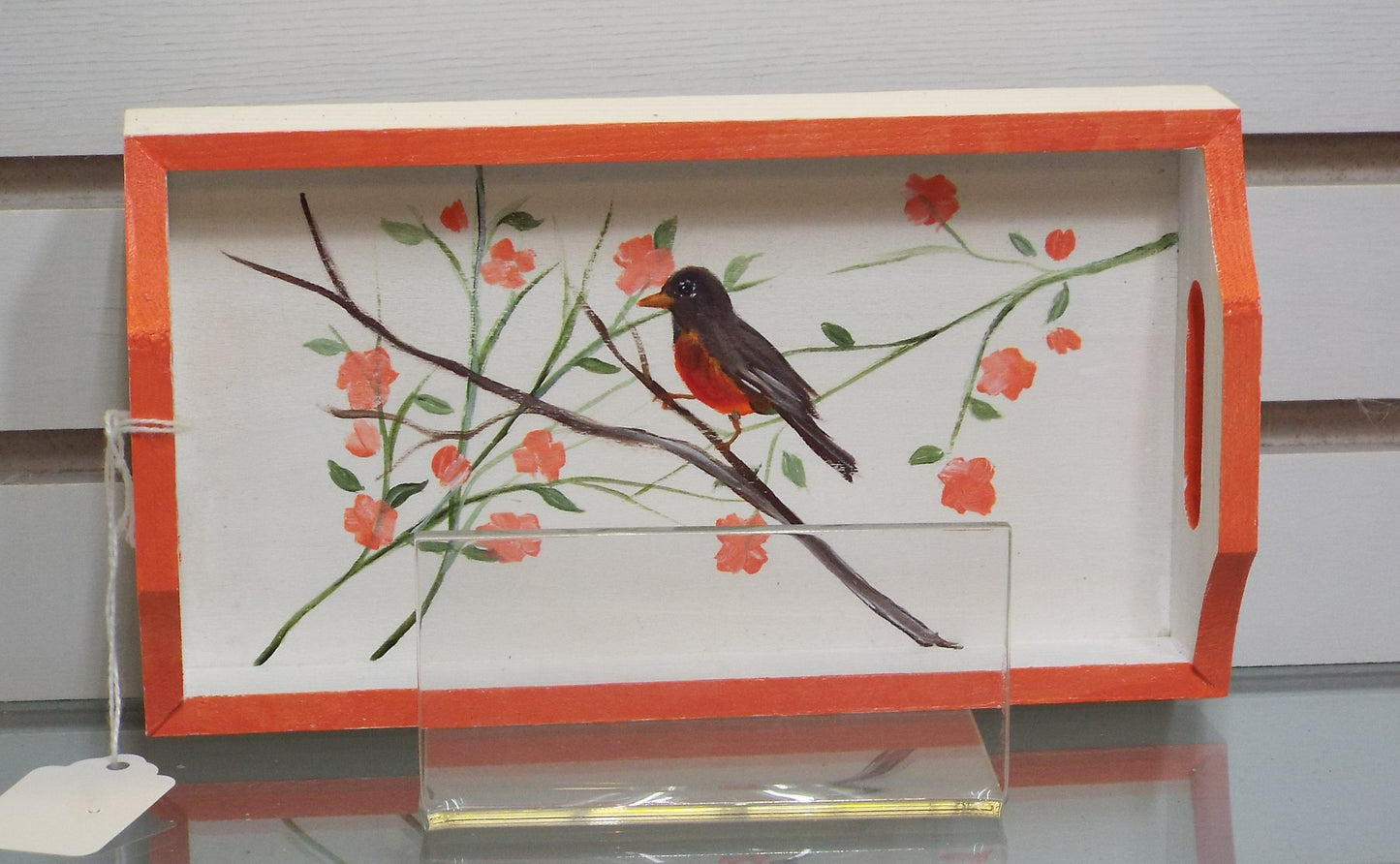 Painted Trays, wood