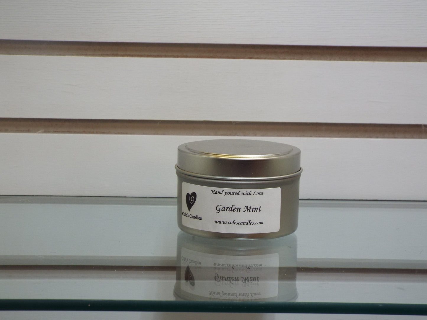 Candles, tins