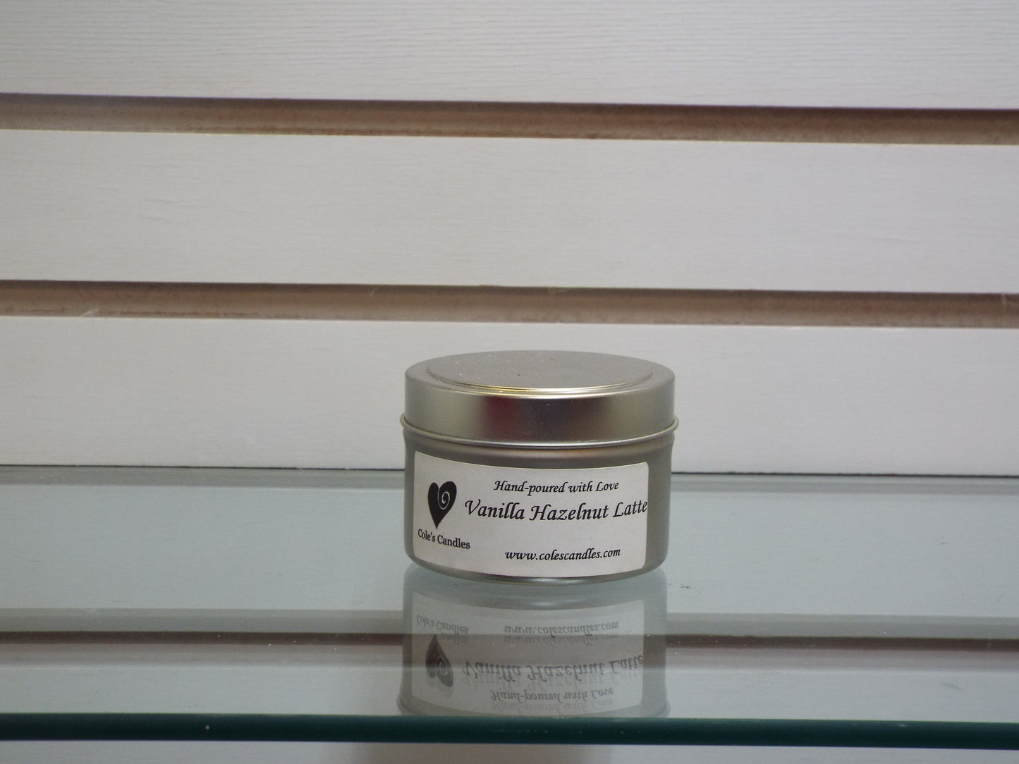 Candles, tins