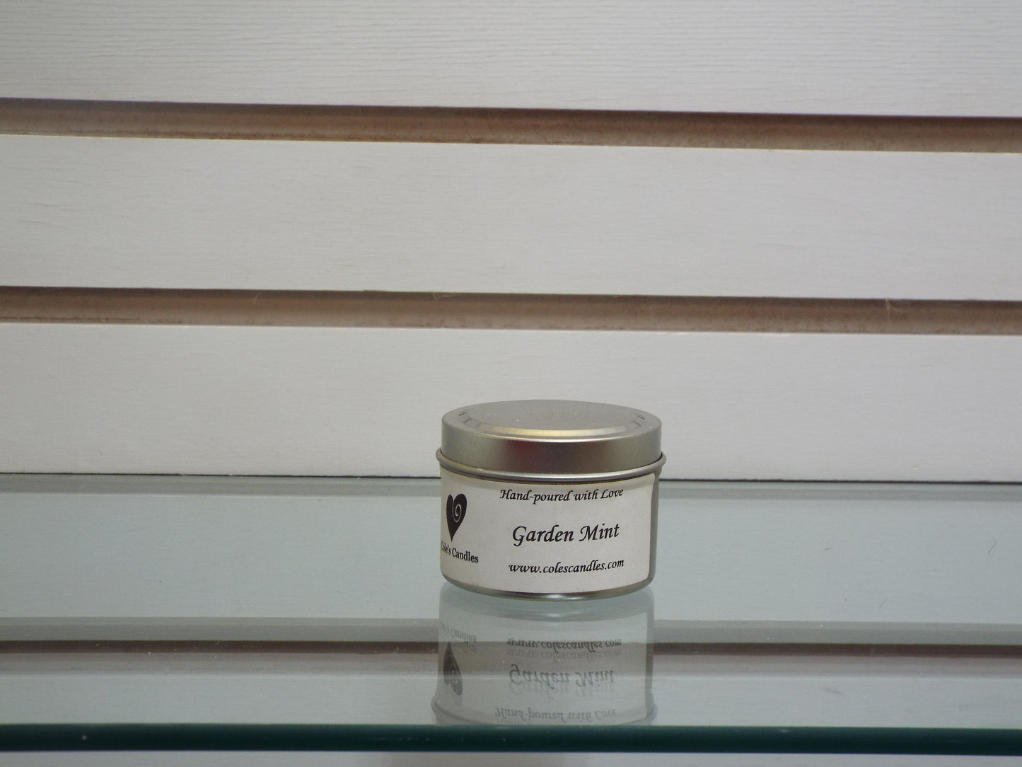 Candles, tins