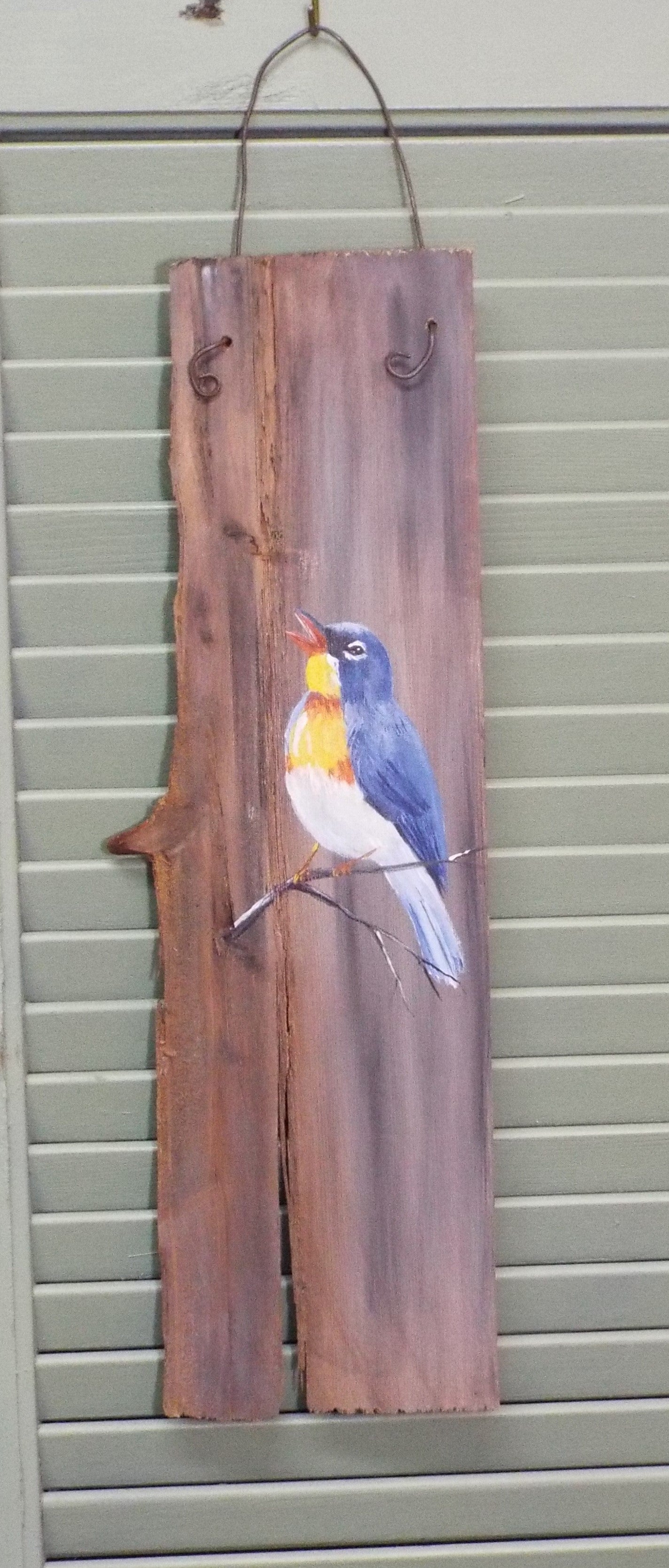 Painted Cedar Shake