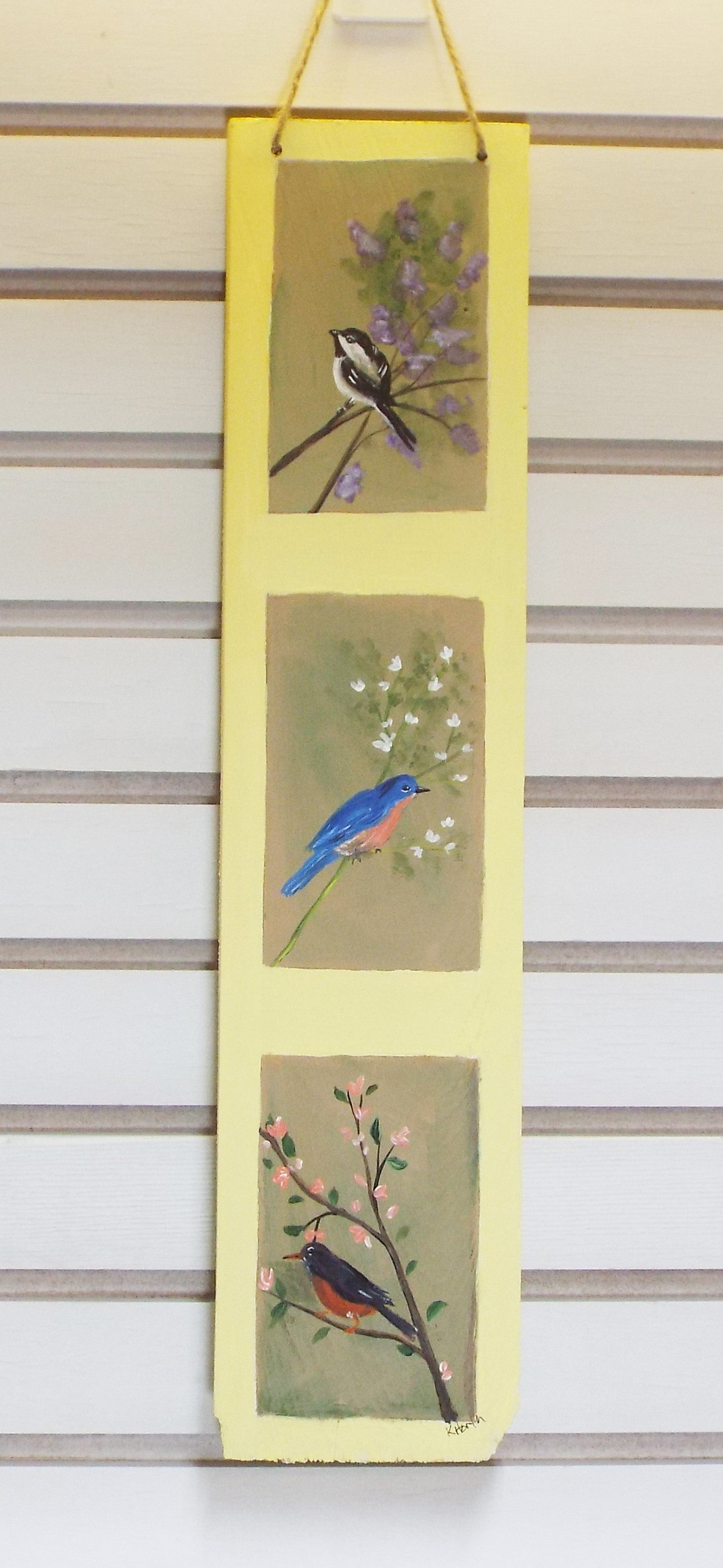 Painted Cedar Shake