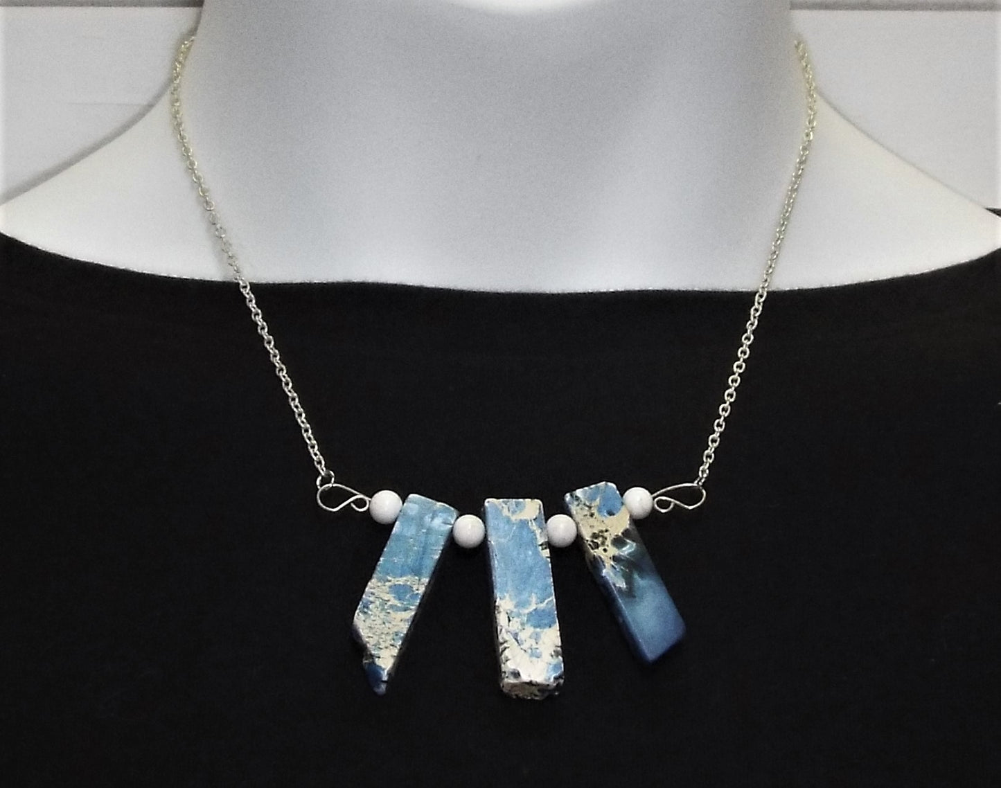 Necklace, "Fan" - NEW LOWER PRICE!