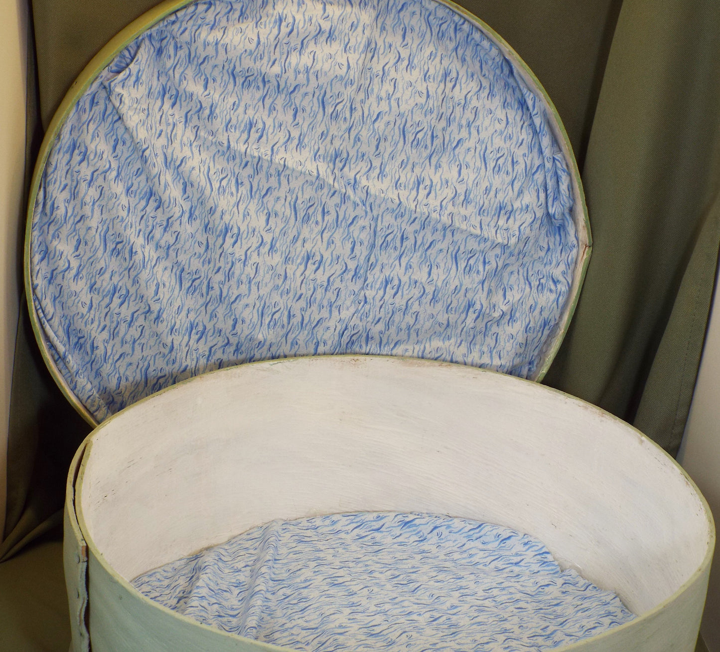 Painted Cheesebox (large) - NEW LOWER PRICE!