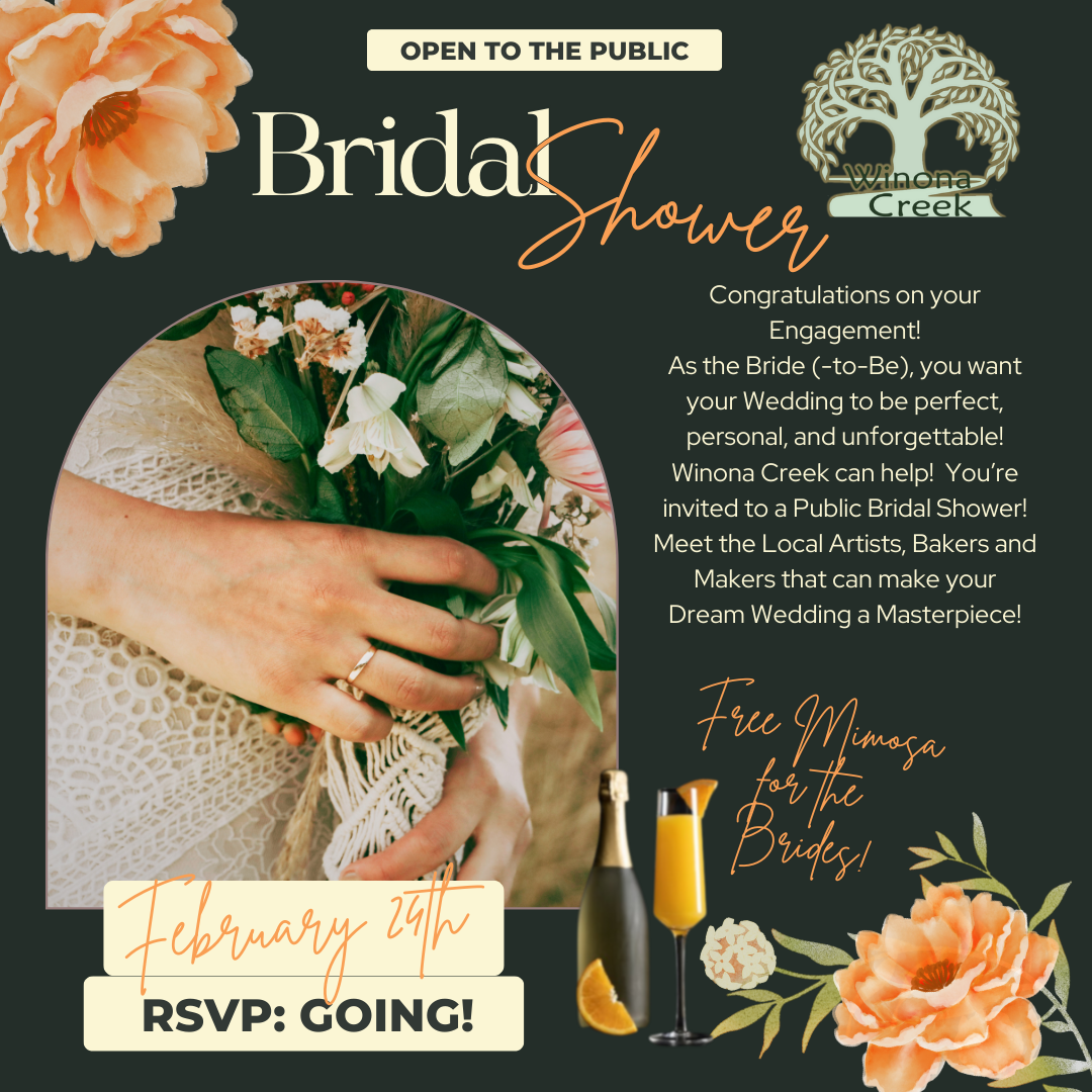 Craft Your Dream Wedding, Celebrate Spring, & More: Unveiling Winona Creek's 2024 Calendar