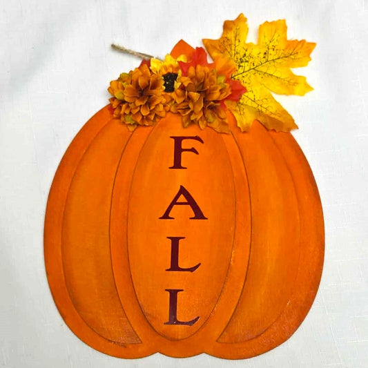 Pumpkin Plaque