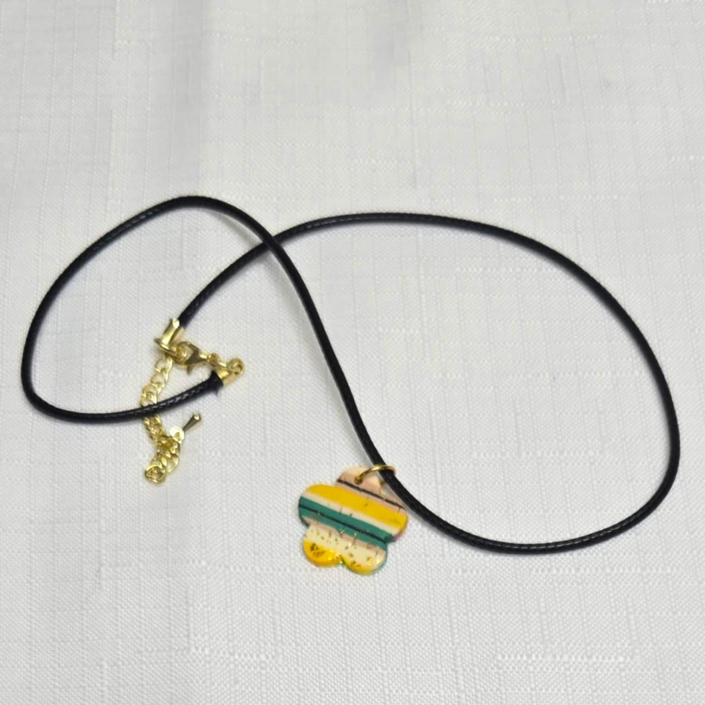 Simple Polymer Clay Necklaces - NEW!