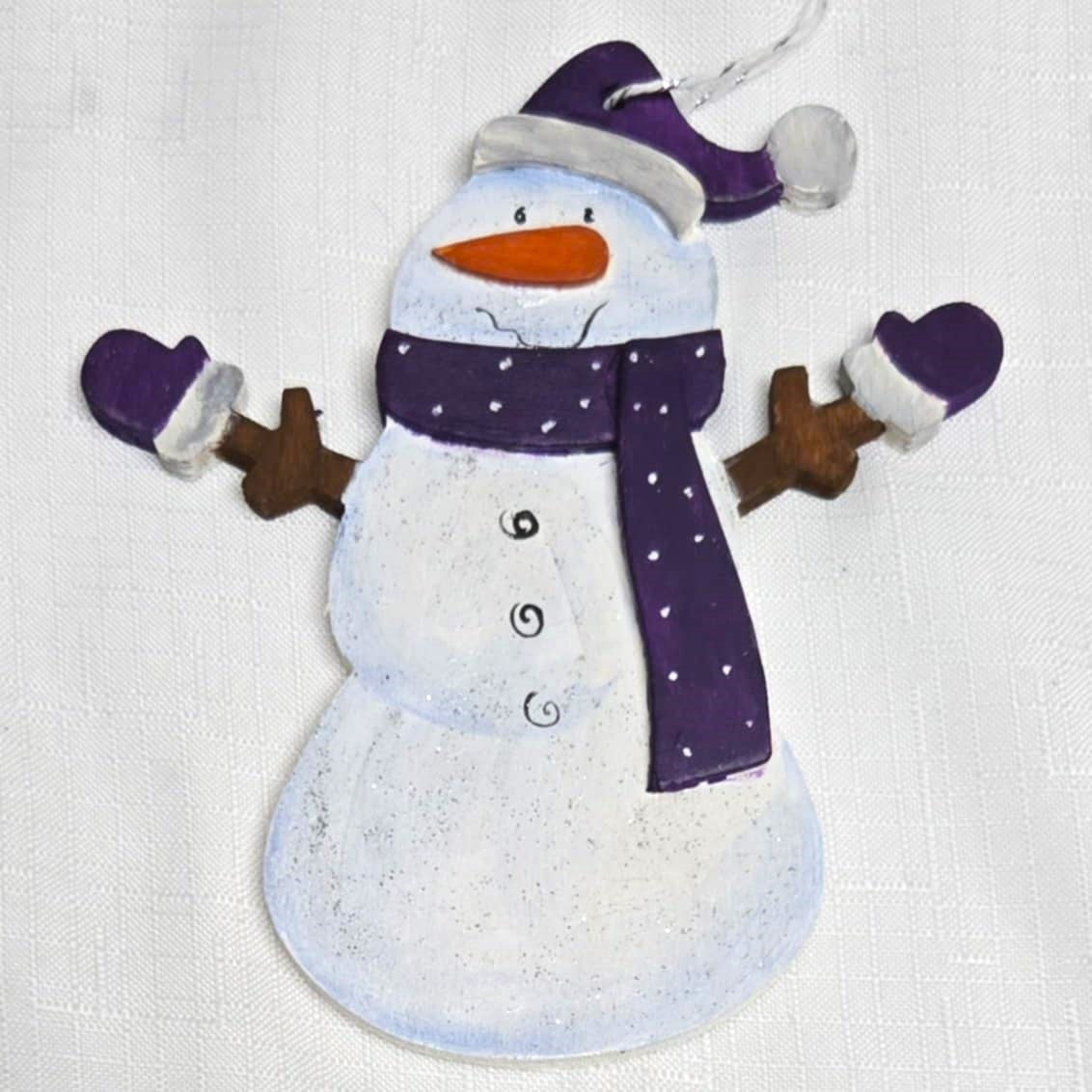 Holiday Ornament, handpainted wood - MORE ADDED!