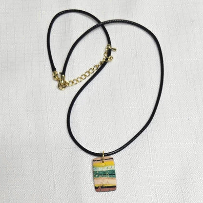 Simple Polymer Clay Necklaces - NEW!