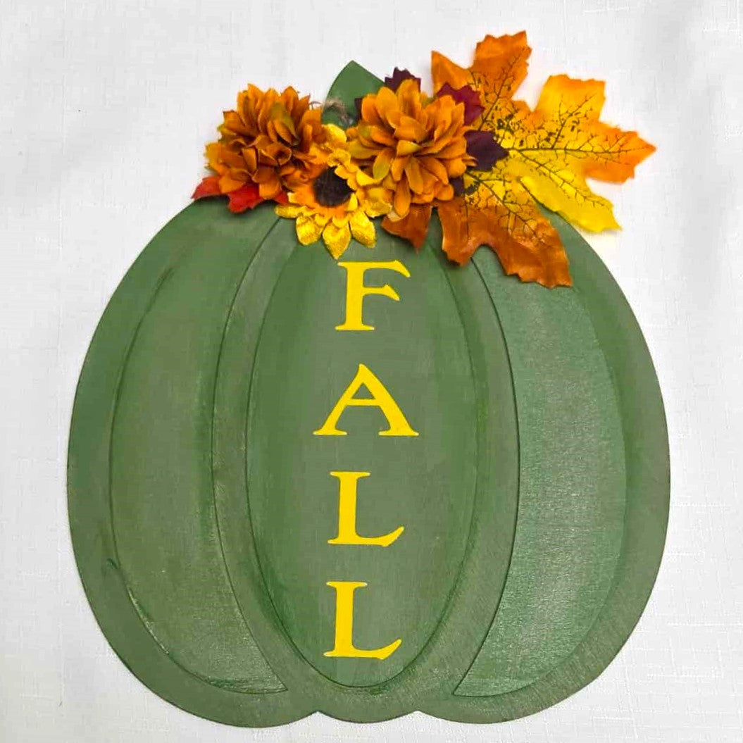 Pumpkin Plaque