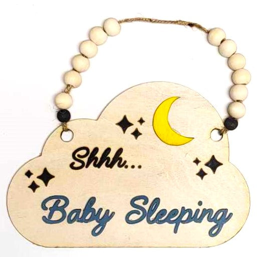 Baby Sleeping Door Hanger - NEW!