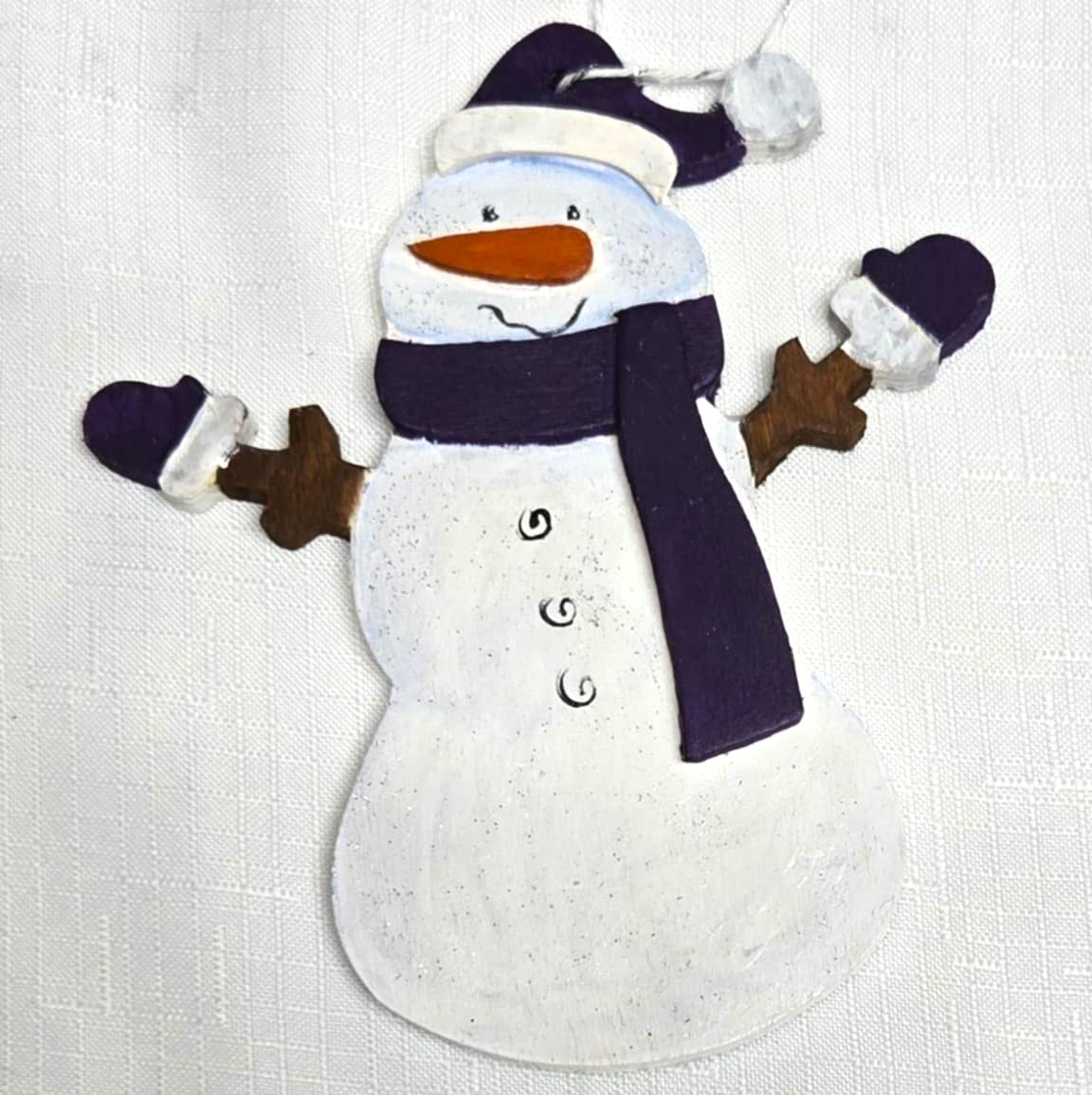 Holiday Ornament, handpainted wood - MORE ADDED!