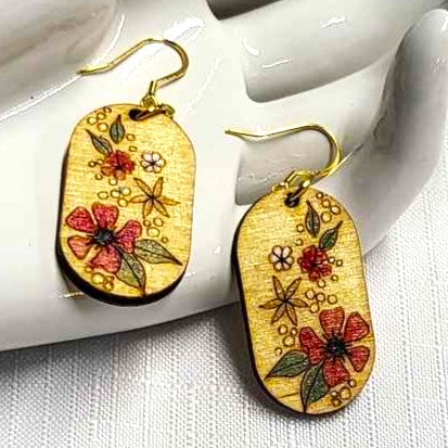 Handpainted Earrings