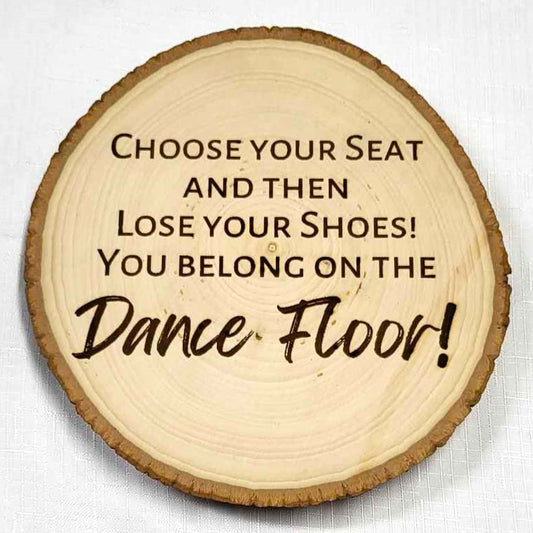 Dance Floor Plaque - NEW!