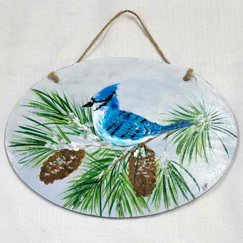 Painted Mini Wall Hanging