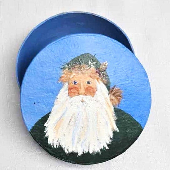 Painted Gift Boxes, papier mâché