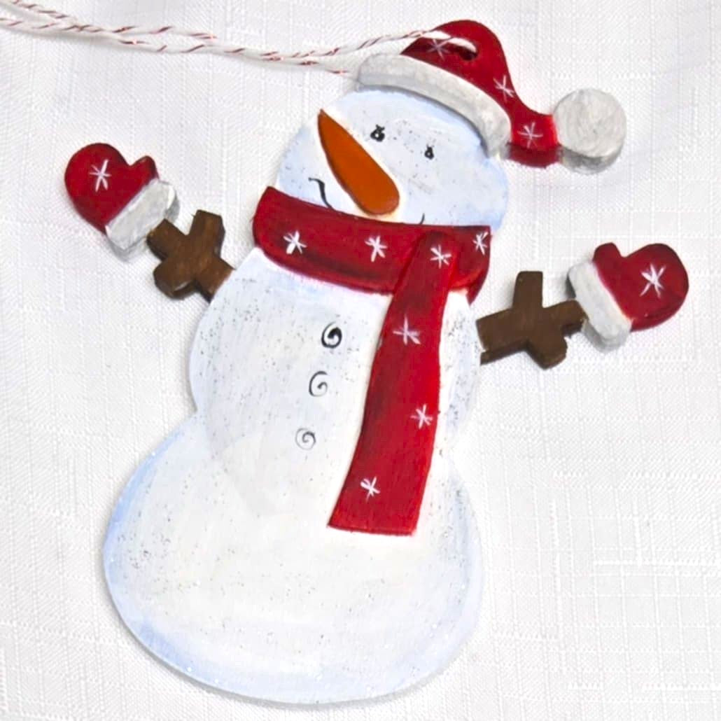 Holiday Ornament, handpainted wood - MORE ADDED!