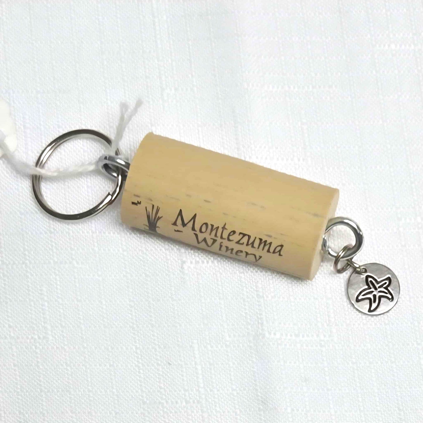 Wine Cork Key Ring - NEW!