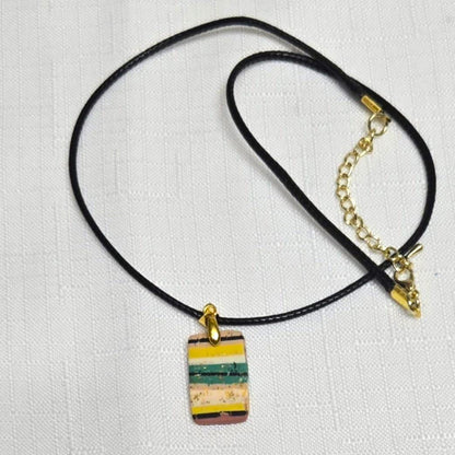 Simple Polymer Clay Necklaces - NEW!