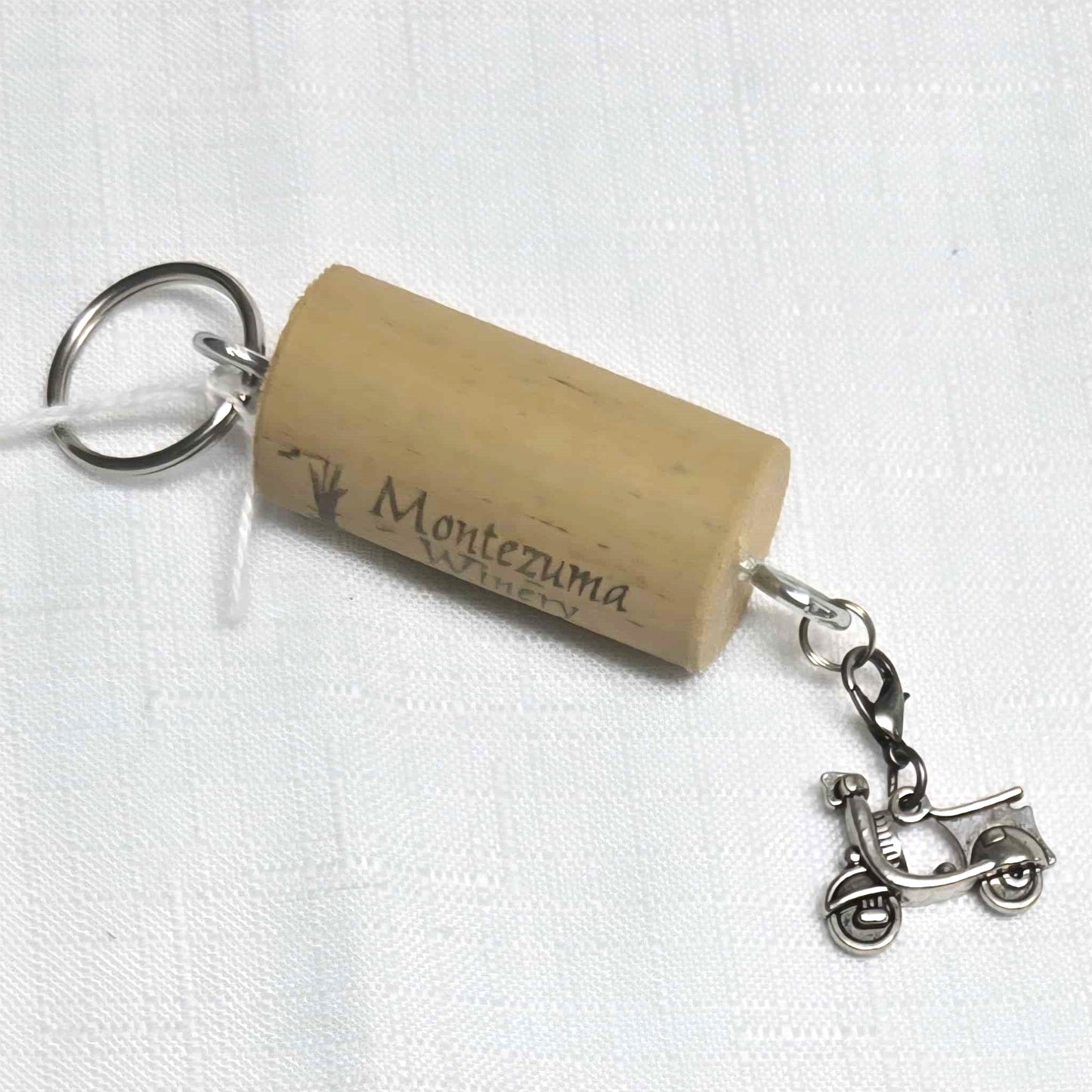 Wine Cork Key Ring - NEW!