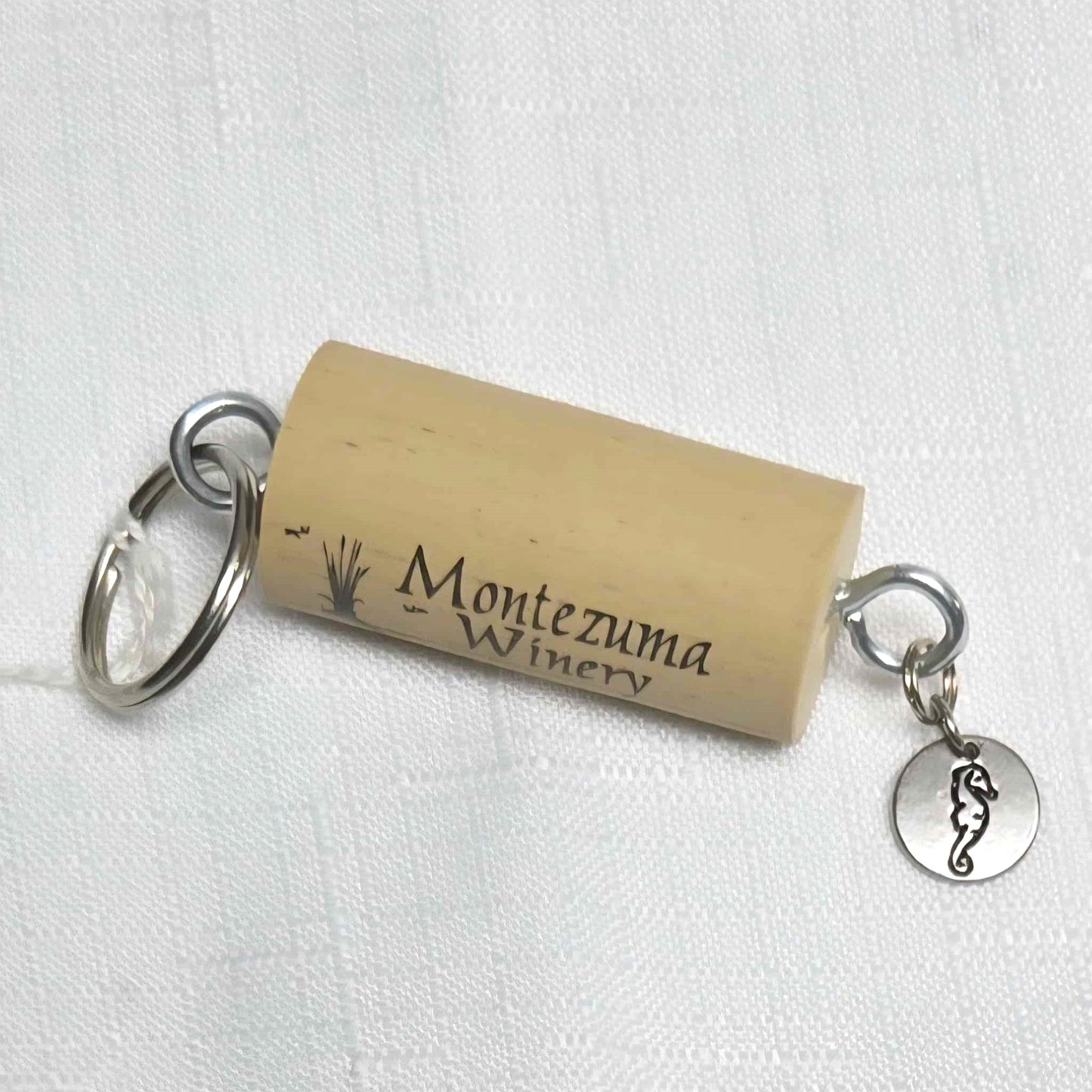 Wine Cork Key Ring - NEW!