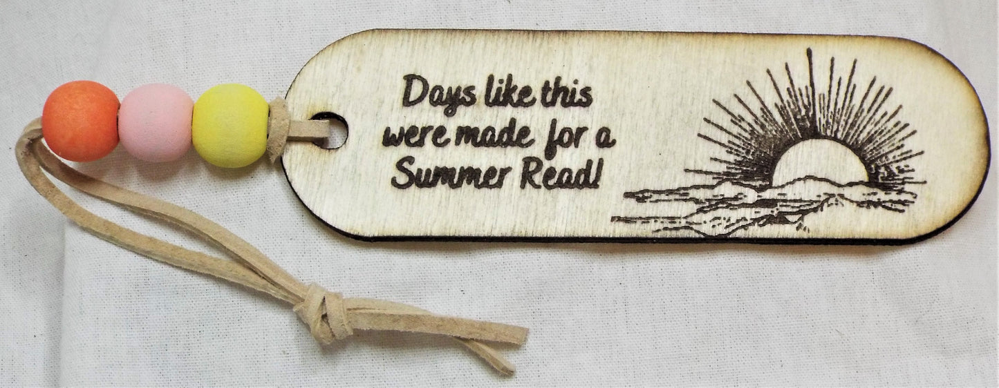 Bookmarks, Engraved Wood - NEW!