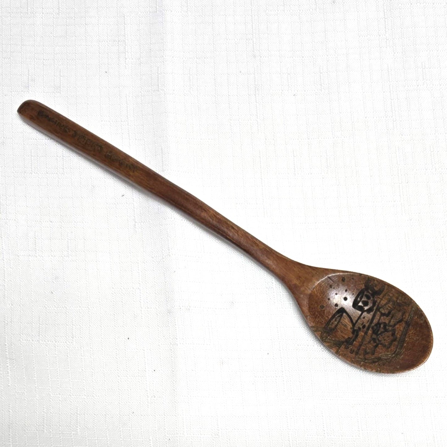 Small Laser-Engraved Wood Spoon - NEW!