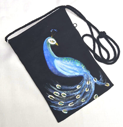Handpainted Cross-Body Bag