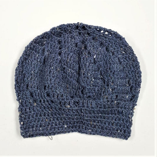 Tweed Lacy Slouch Hat