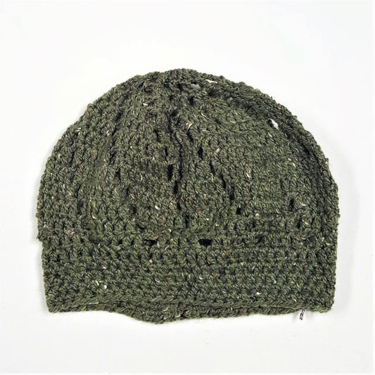 Tweed Lacy Slouch Hat