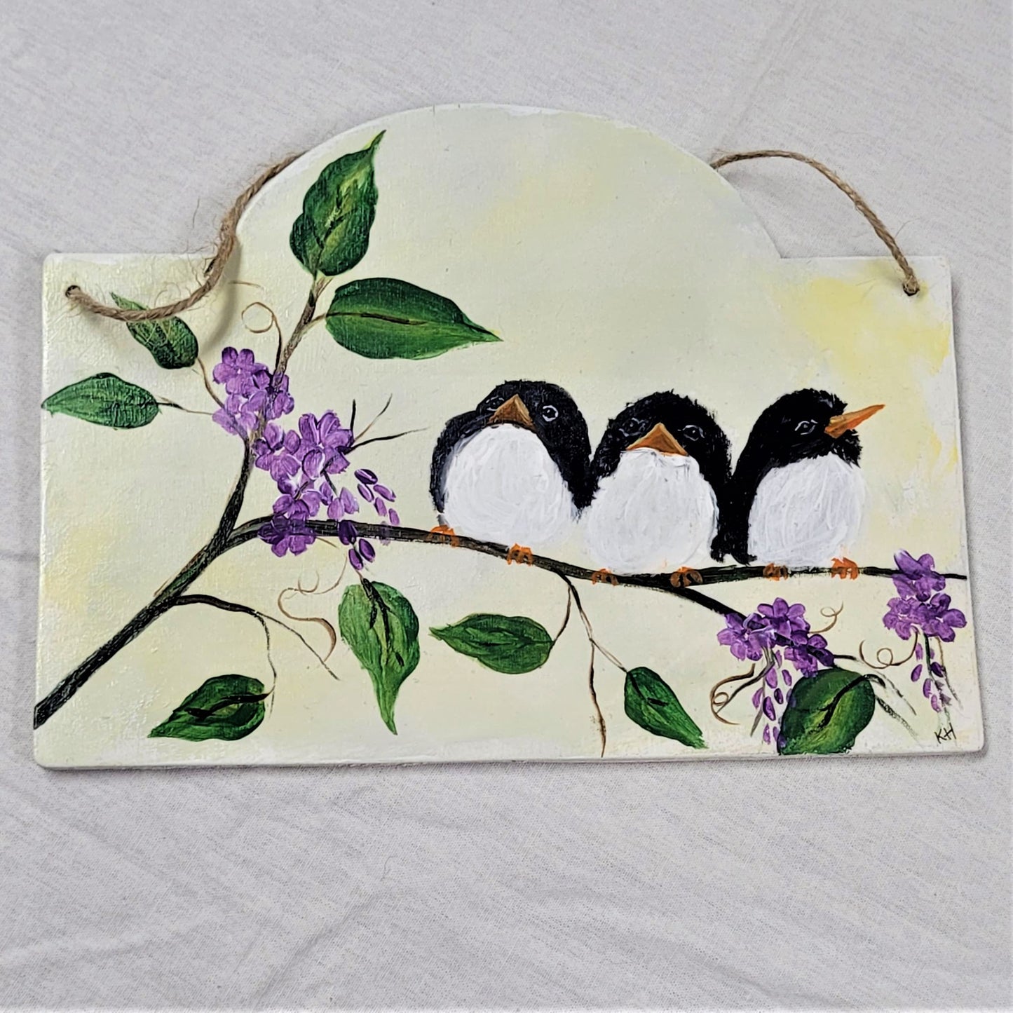 Painted Mini Wall Hanging