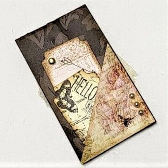 Junk Journaling Ephemera, Hidden Paperclip