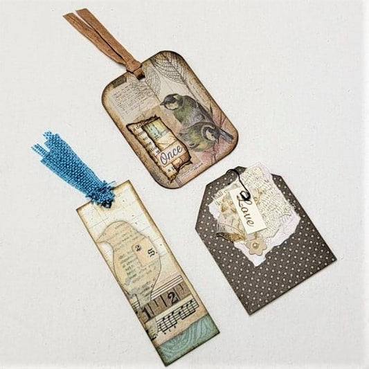 Junk Journaling Ephemera, Small Tags