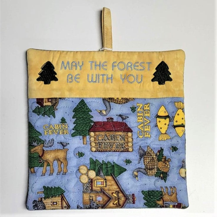 Potholder, quilted - NEW ITEMS ADDED!