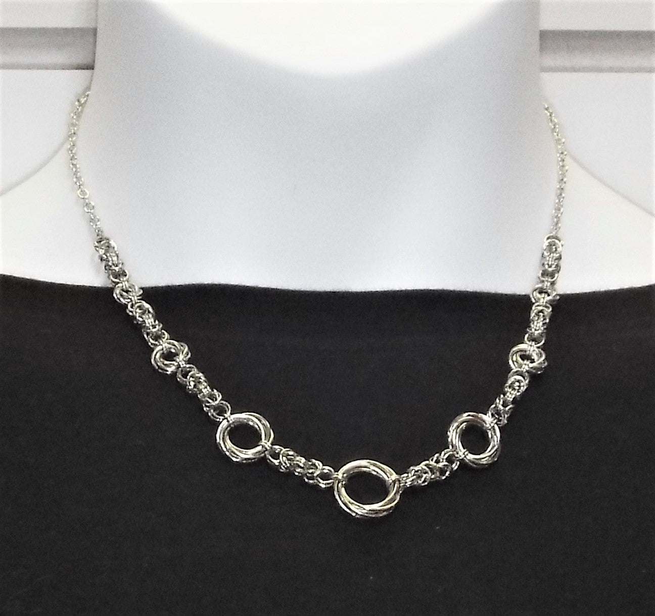 Necklace, Chainmaille - NEW LOWER PRICE!