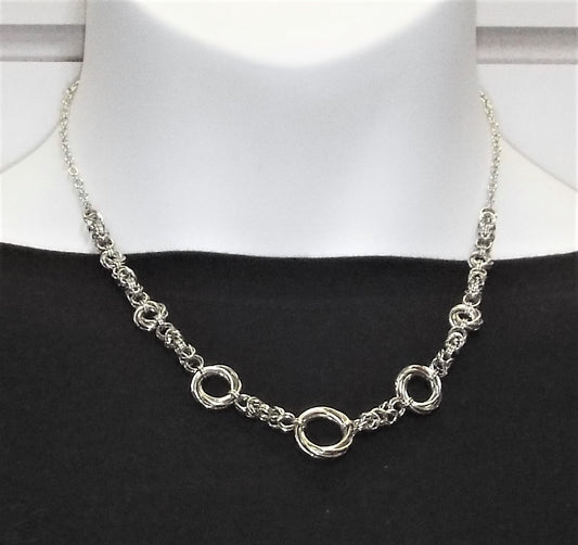 Necklace, Chainmaille - ON SALE!